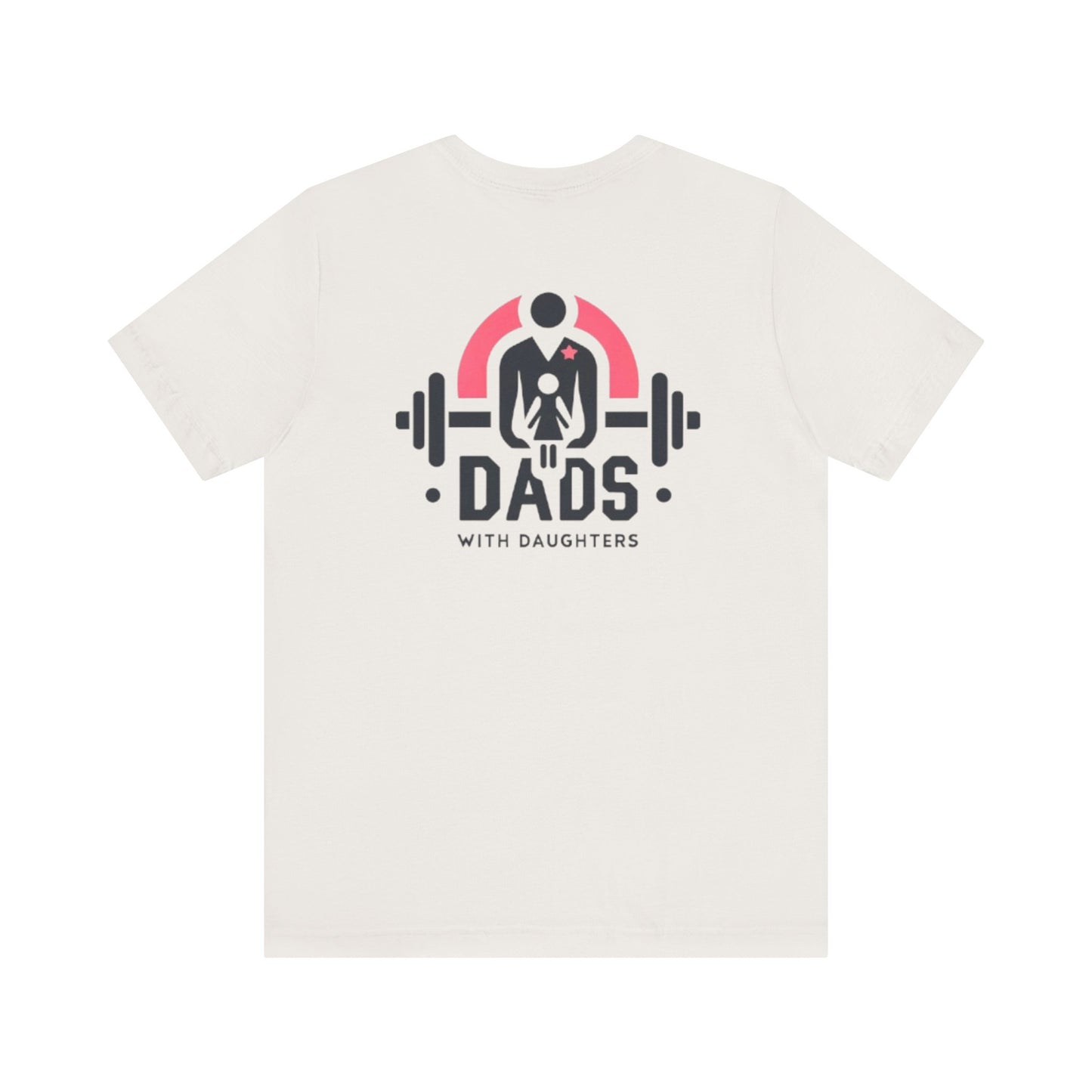 Bella Canvas-Dads with Daughters Jersey Short Sleeve T-Shirt