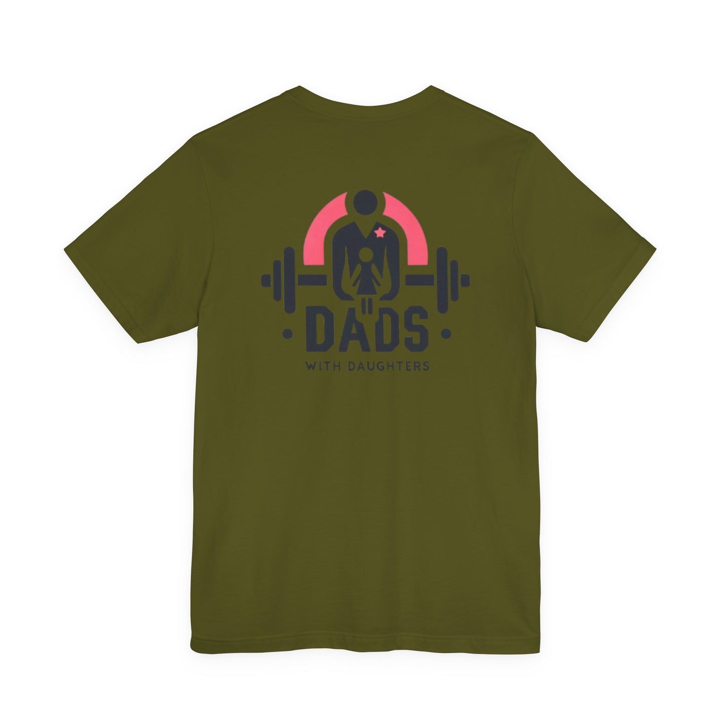 Bella Canvas-Dads with Daughters Jersey Short Sleeve T-Shirt