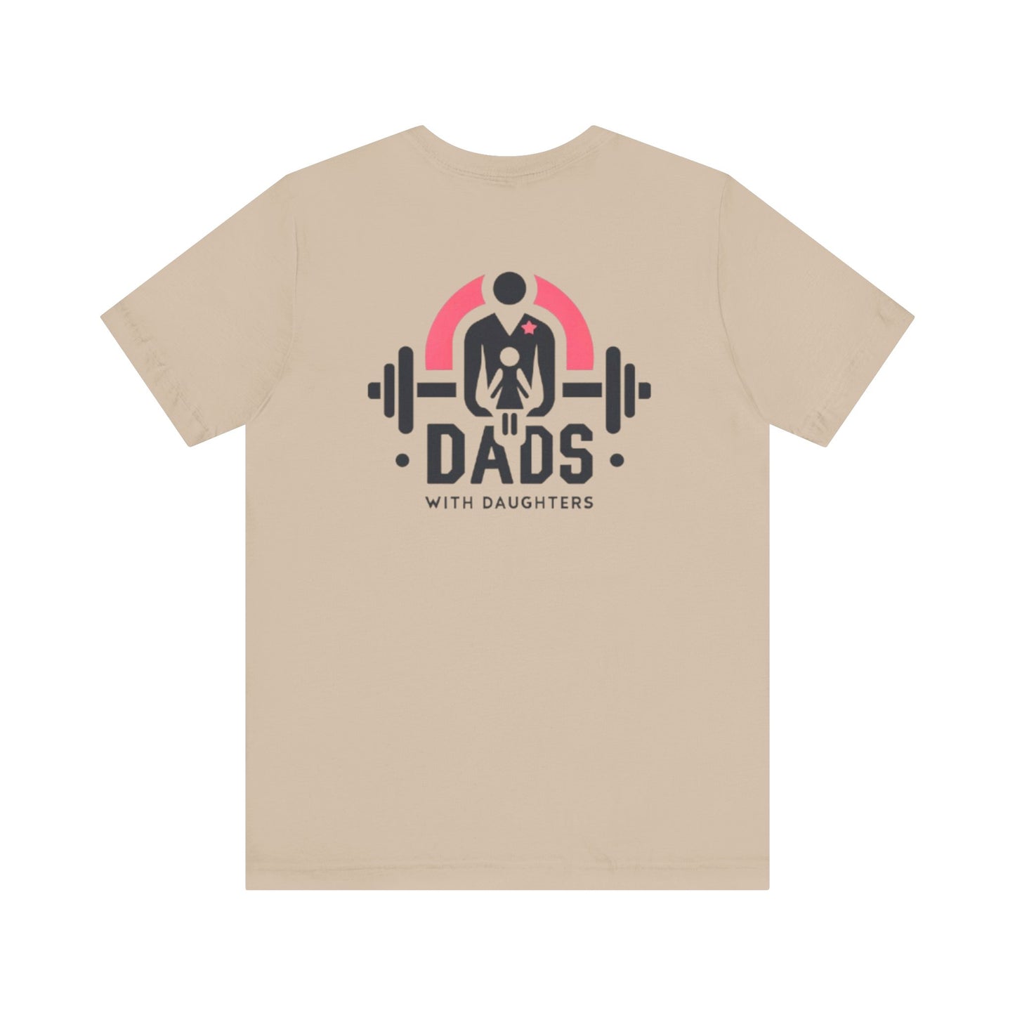 Bella Canvas-Dads with Daughters Jersey Short Sleeve T-Shirt