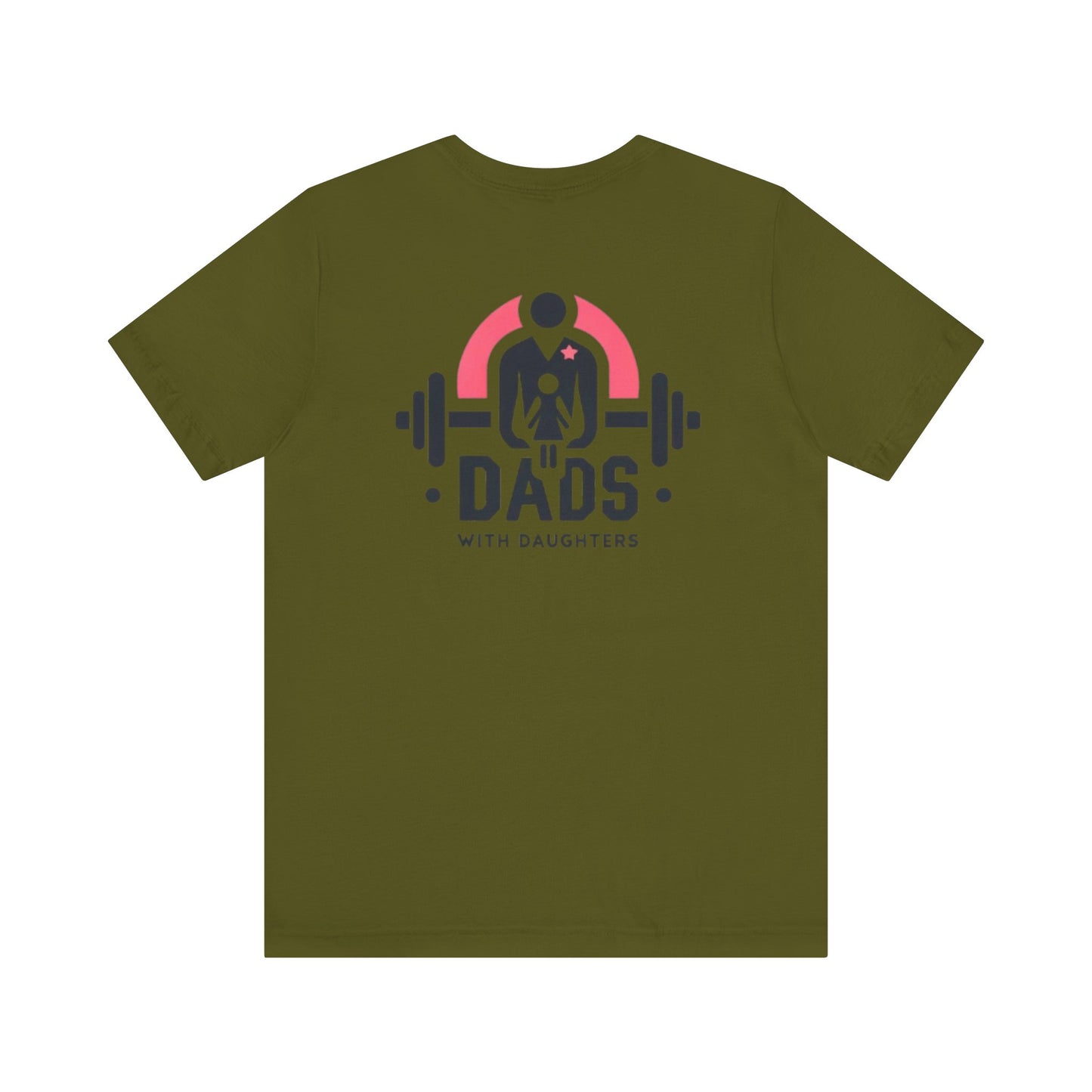 Bella Canvas-Dads with Daughters Jersey Short Sleeve T-Shirt