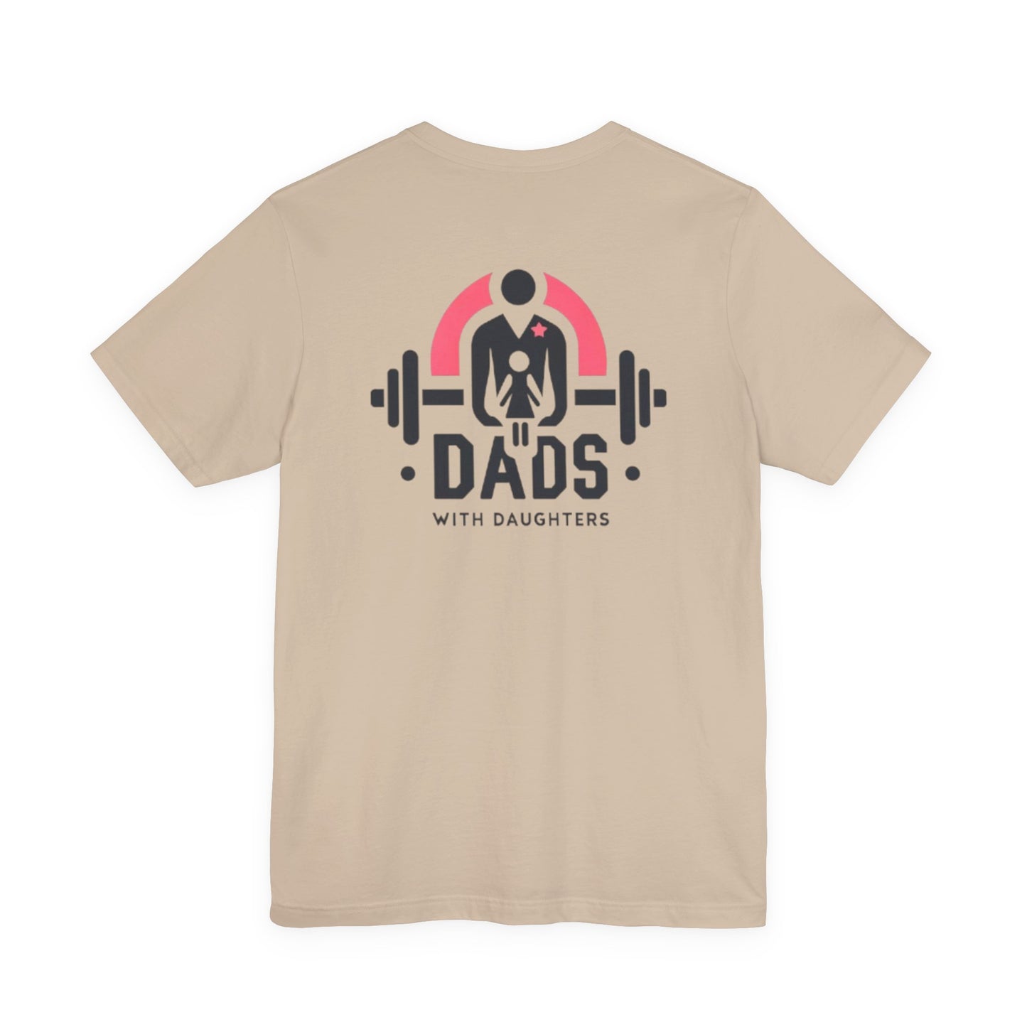 Bella Canvas-Dads with Daughters Jersey Short Sleeve T-Shirt