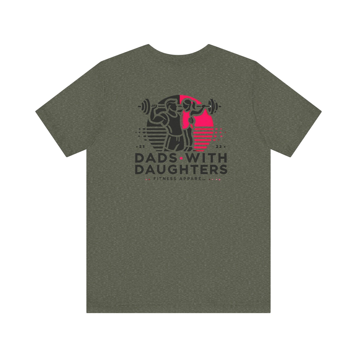 Dad & Daughter Tee | Commitment to Healthy Lifestyle | Workout Shirt