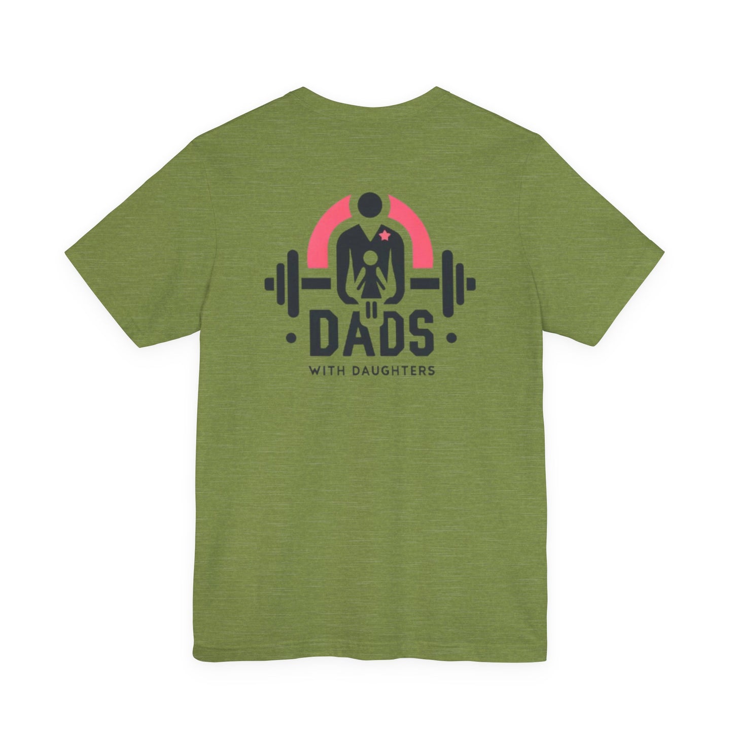 Bella Canvas-Dads with Daughters Jersey Short Sleeve T-Shirt