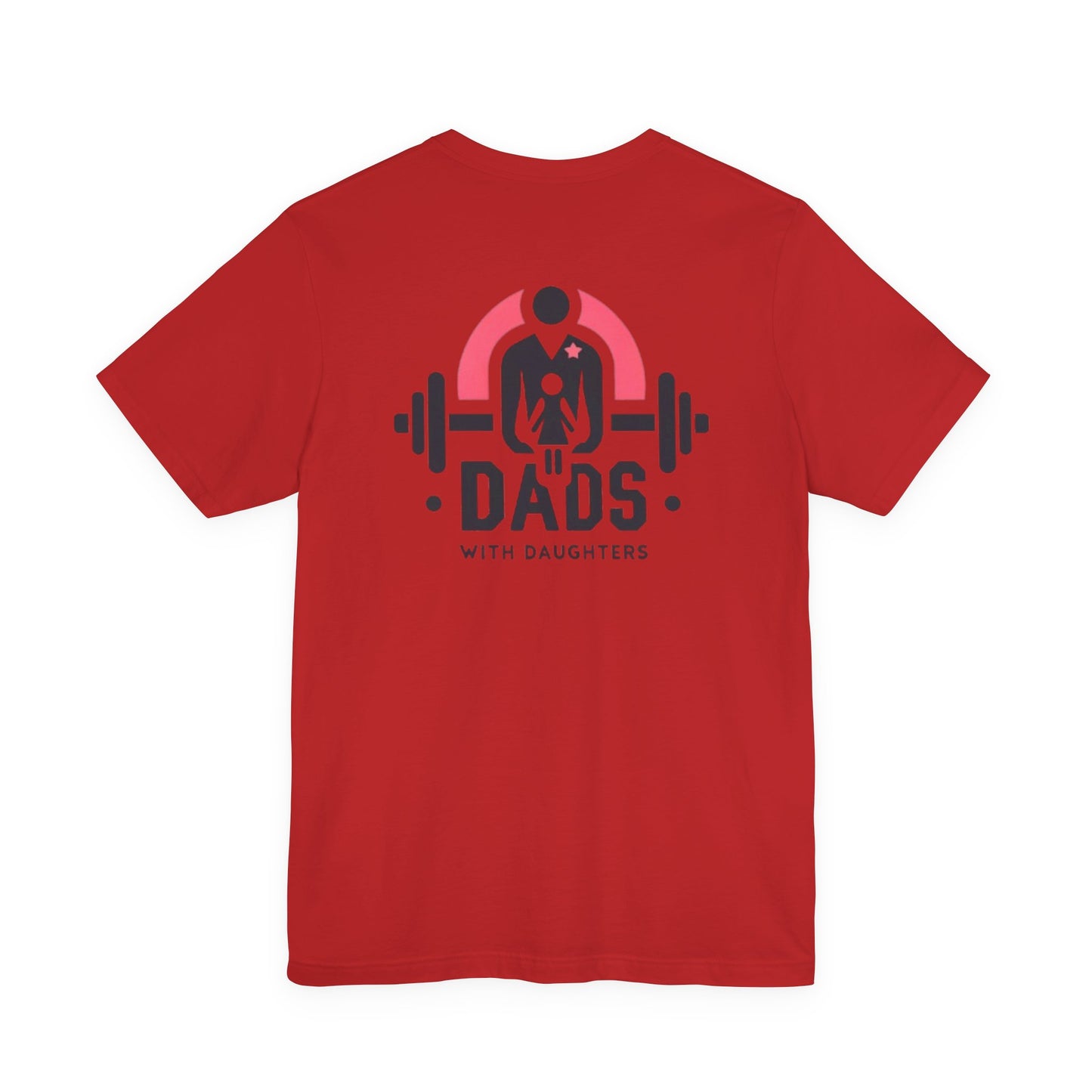 Bella Canvas-Dads with Daughters Jersey Short Sleeve T-Shirt