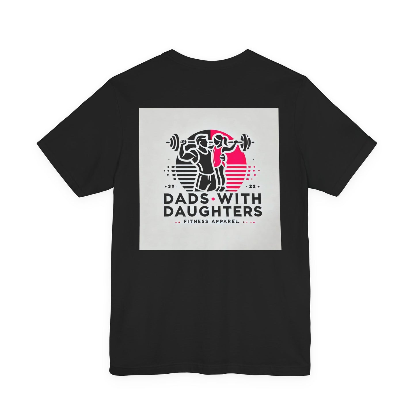 Bella Canvas-Dads With Daughters Jersey Tee - Fitness Apparel