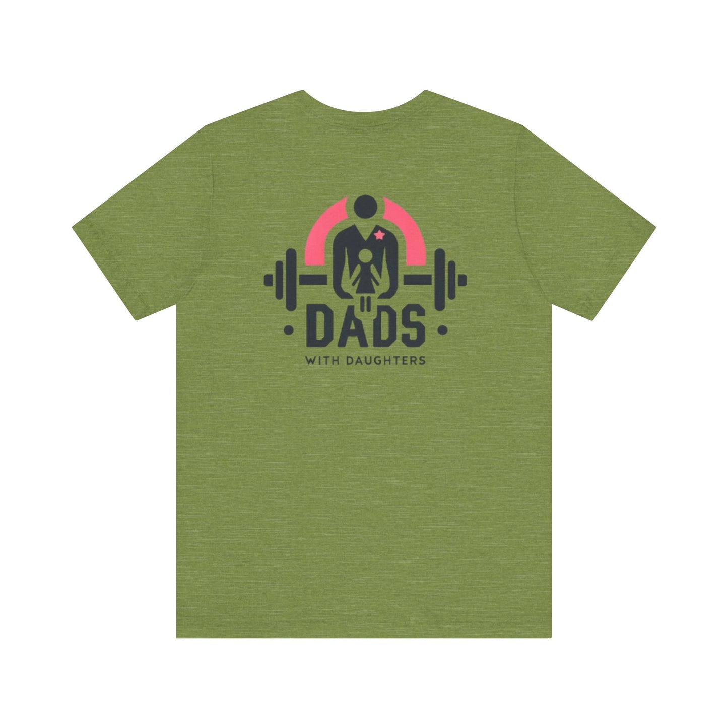 Bella Canvas-Dads with Daughters Jersey Short Sleeve T-Shirt