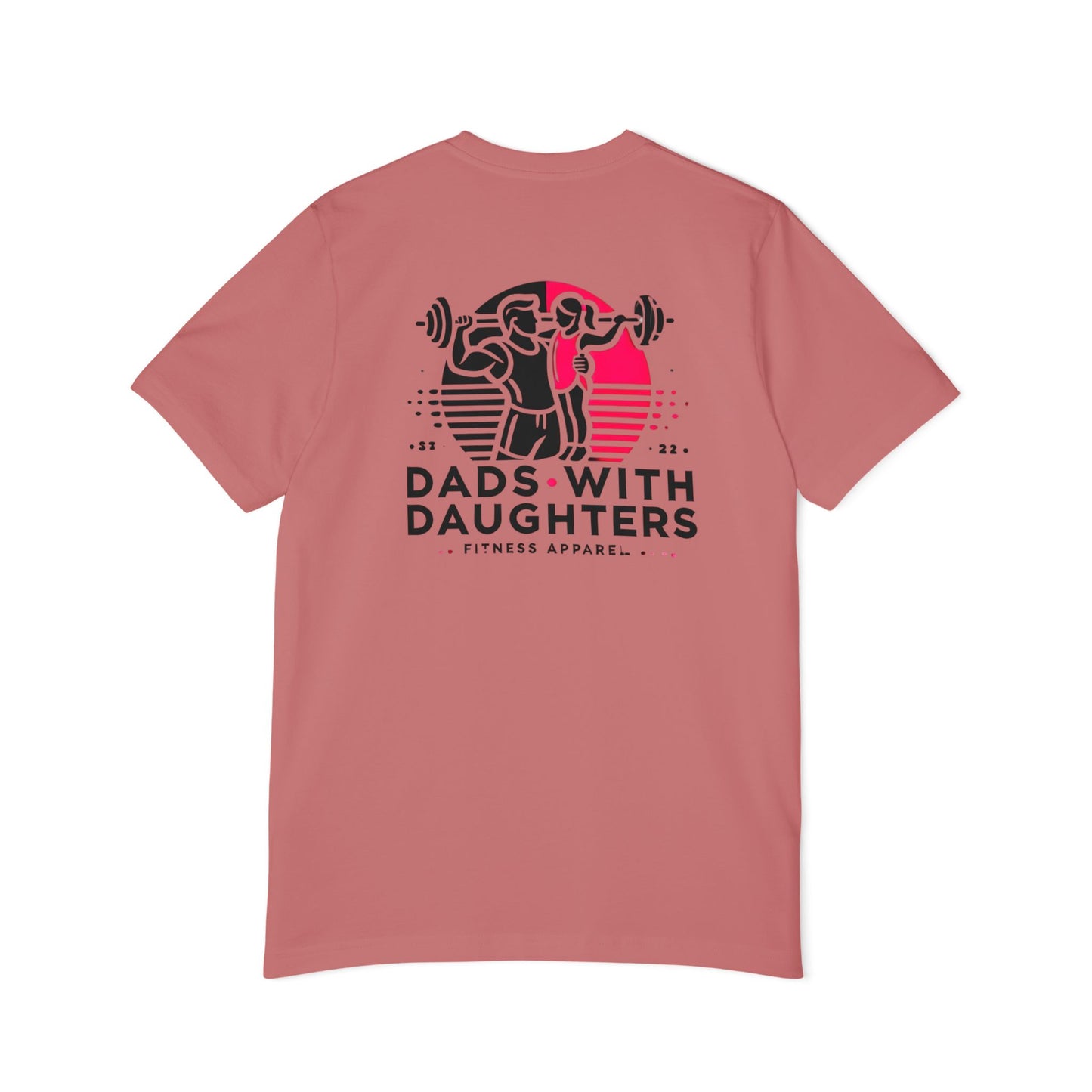 Bella Canvas-'Dads with Daughters' Fitness Short-Sleeve Jersey Tee