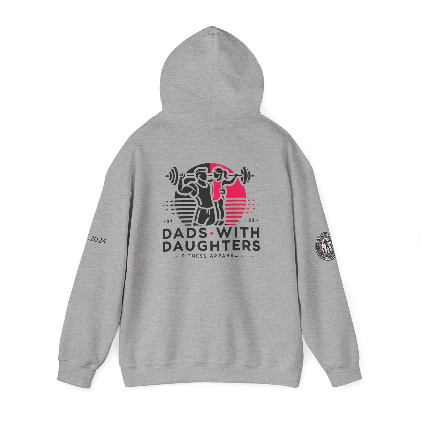 Dad Hoodie 'Strong in All Seasons' Heavy Blend Sweatshirt