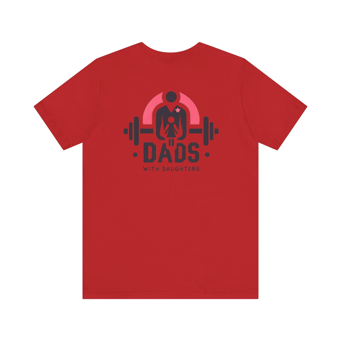 Bella Canvas-Dads with Daughters Jersey Short Sleeve T-Shirt
