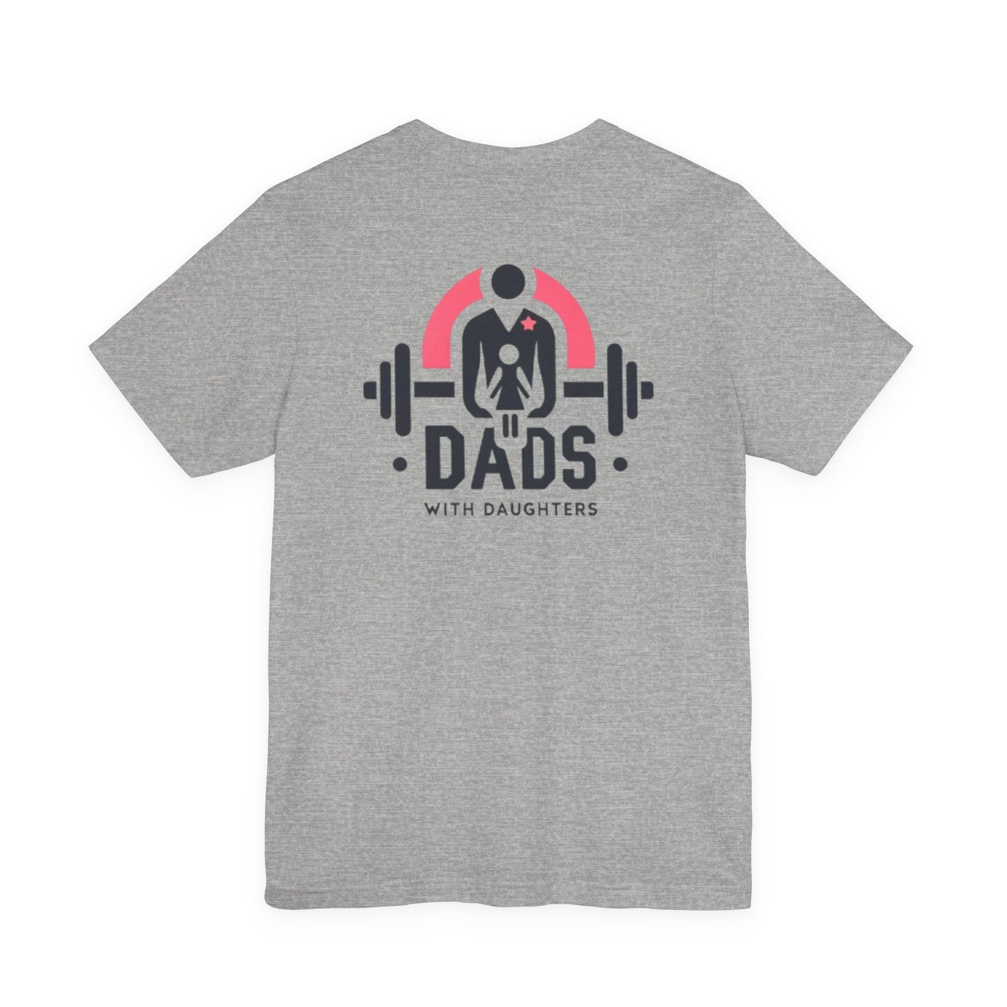 Bella Canvas-Dads with Daughters Jersey Short Sleeve T-Shirt