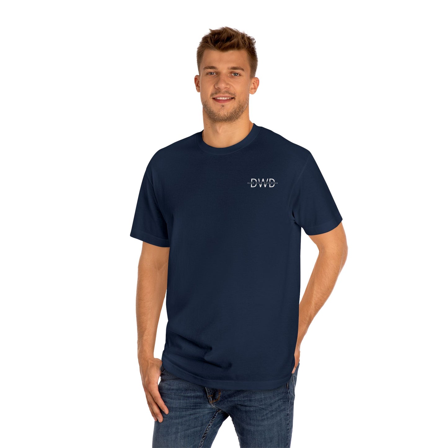 T-Shirt for Dads Who Lead by Example - Lead Strong Live Strong - Raising Strength, One Rep at a Time