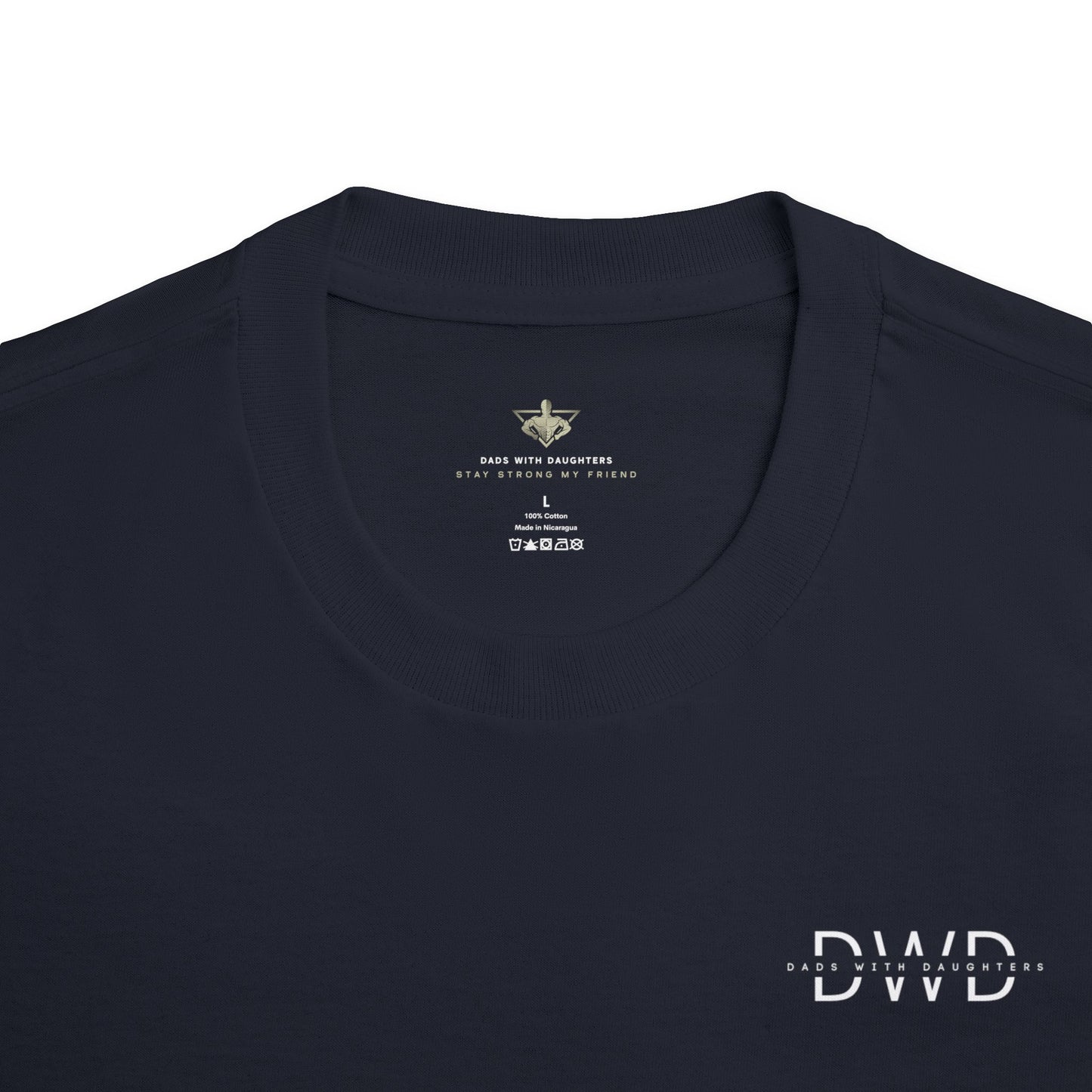T-Shirt for Dads Who Lead by Example - Lead Strong Live Strong - Raising Strength, One Rep at a Time