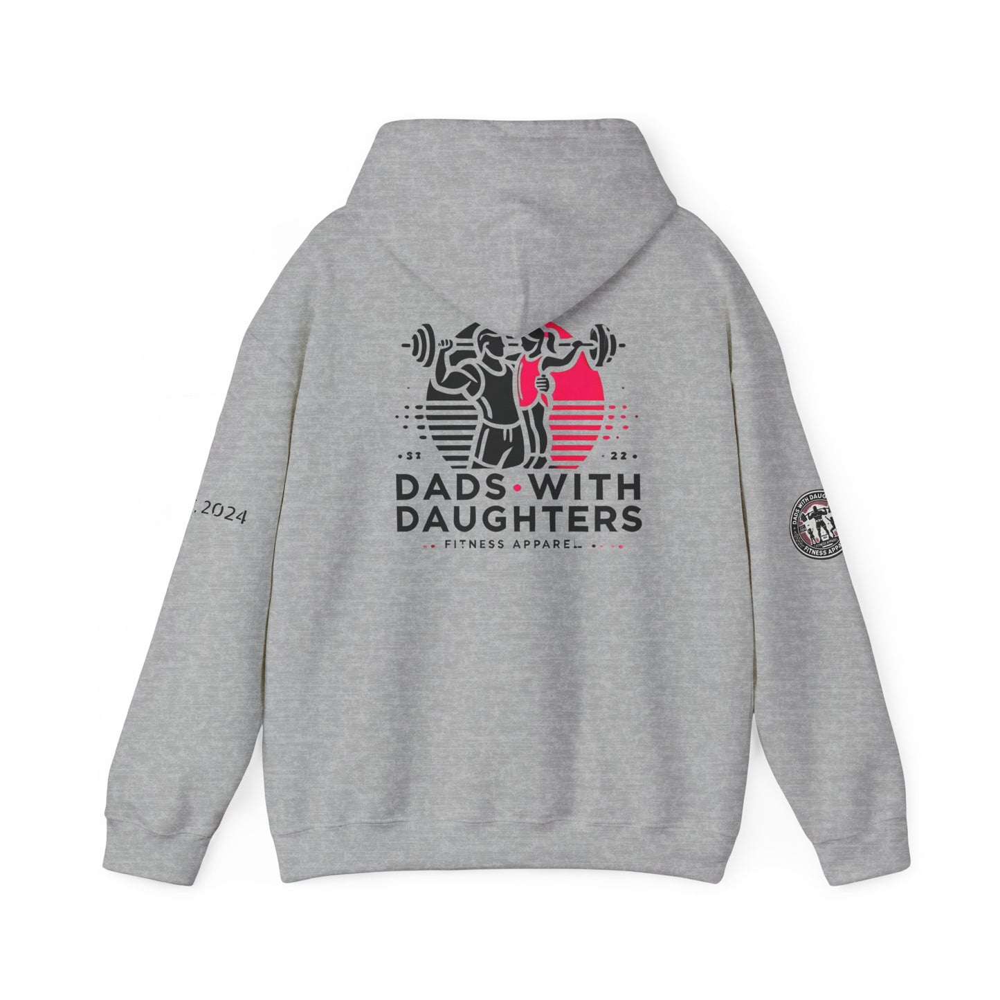 Dad Hoodie 'Strong in All Seasons' Heavy Blend Sweatshirt