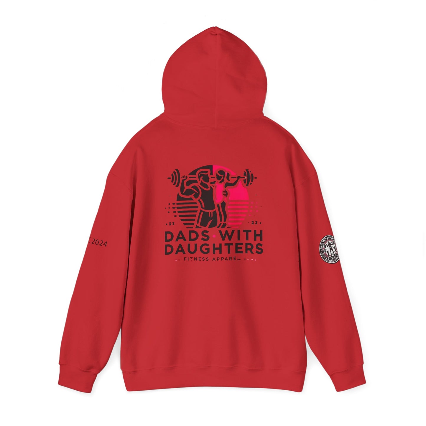 Dad Hoodie 'Strong in All Seasons' Heavy Blend Sweatshirt