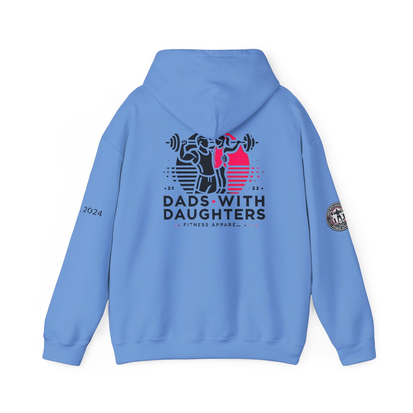 Dad Hoodie 'Strong in All Seasons' Heavy Blend Sweatshirt
