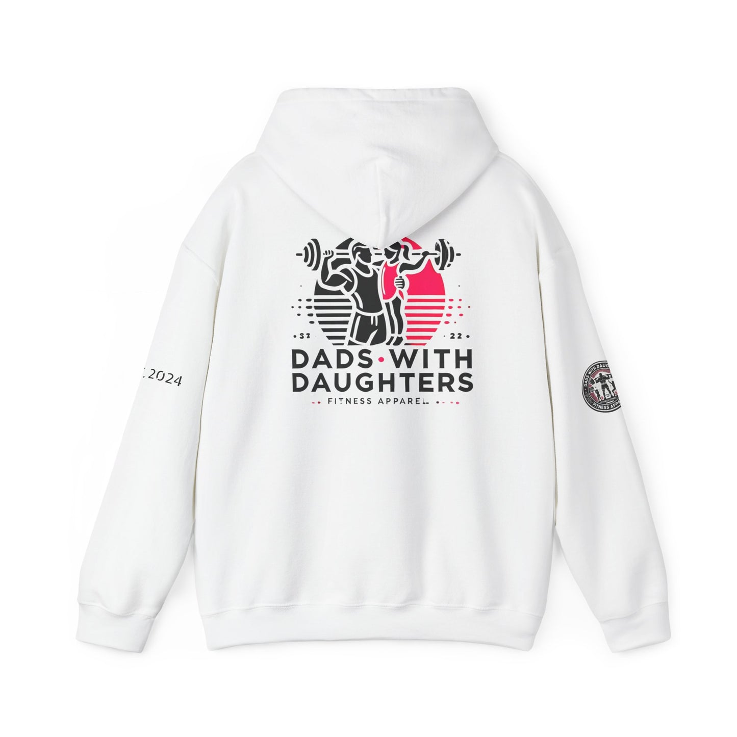 Dad Hoodie 'Strong in All Seasons' Heavy Blend Sweatshirt