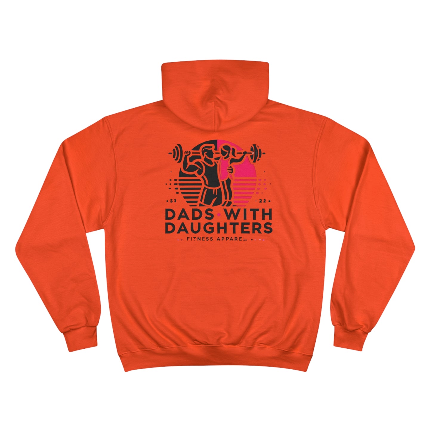 Champion-Dads with Daughters Champion Hoodie - Fitness Apparel for Fathers