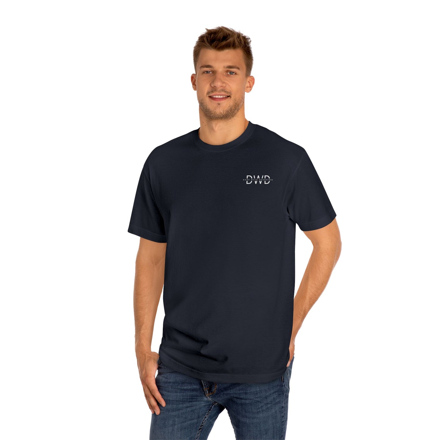 T-Shirt for Dads Who Lead by Example - Lead Strong Live Strong - Raising Strength, One Rep at a Time