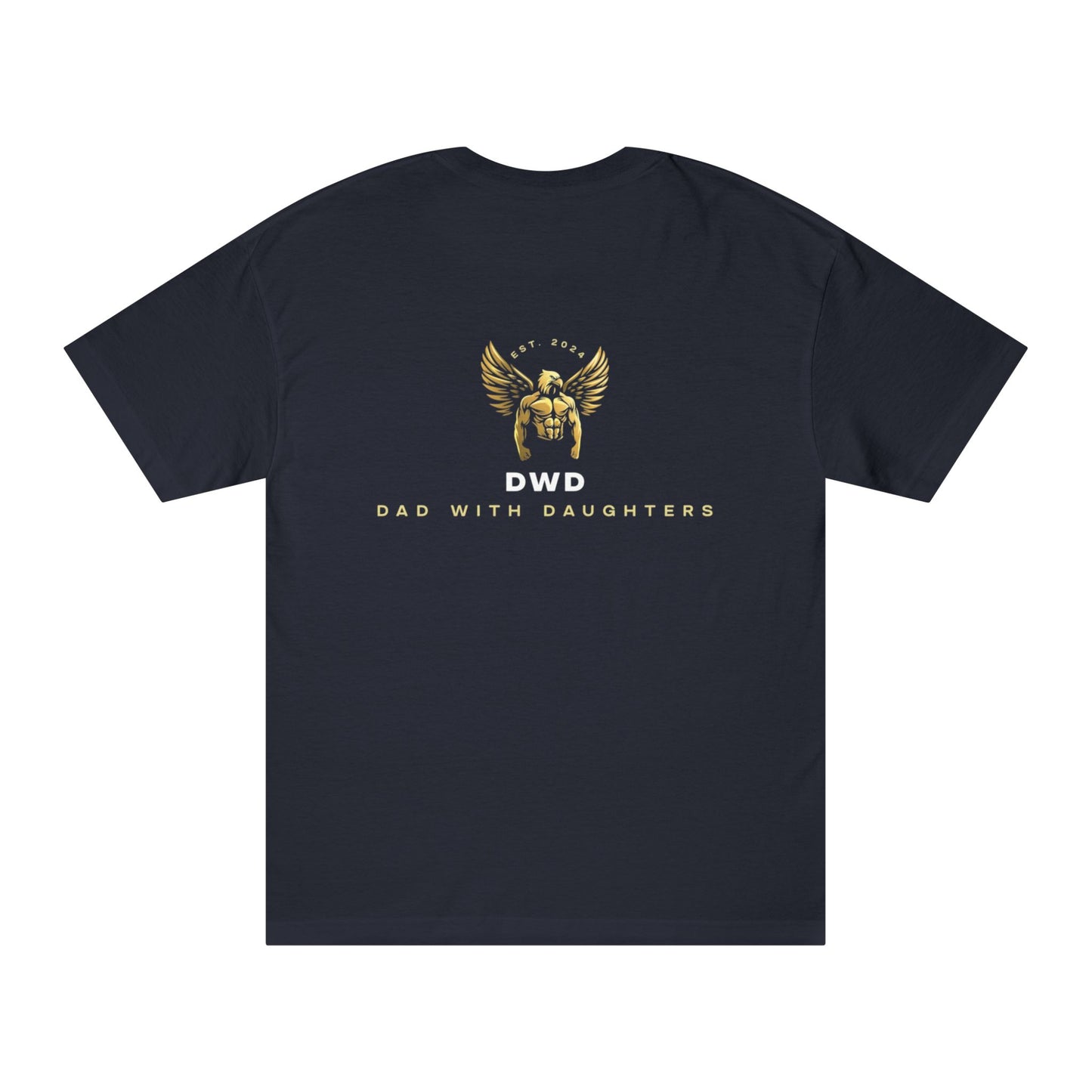 T-Shirt for Dads Who Lead by Example - Lead Strong Live Strong - Raising Strength, One Rep at a Time