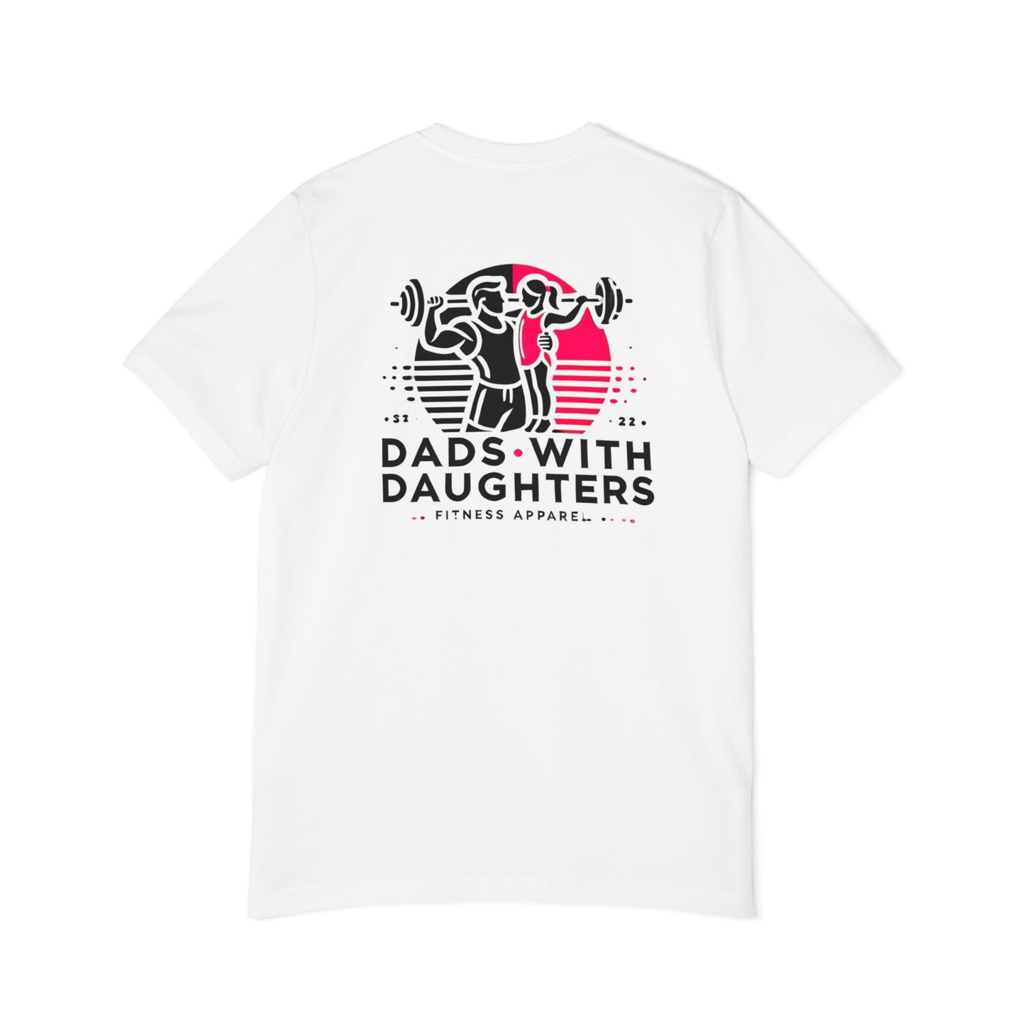 Bella Canvas-'Dads with Daughters' Fitness Short-Sleeve Jersey Tee