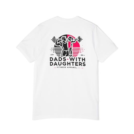 Bella Canvas-'Dads with Daughters' Fitness Short-Sleeve Jersey Tee