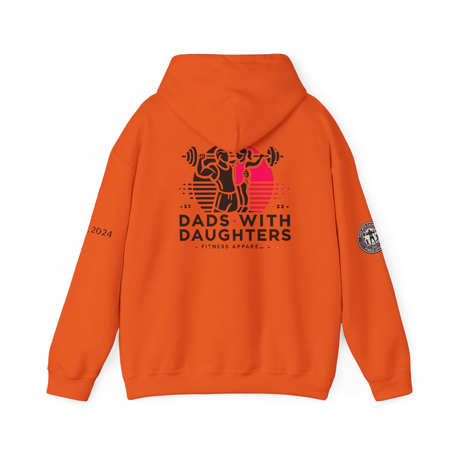 Dad Hoodie 'Strong in All Seasons' Heavy Blend Sweatshirt