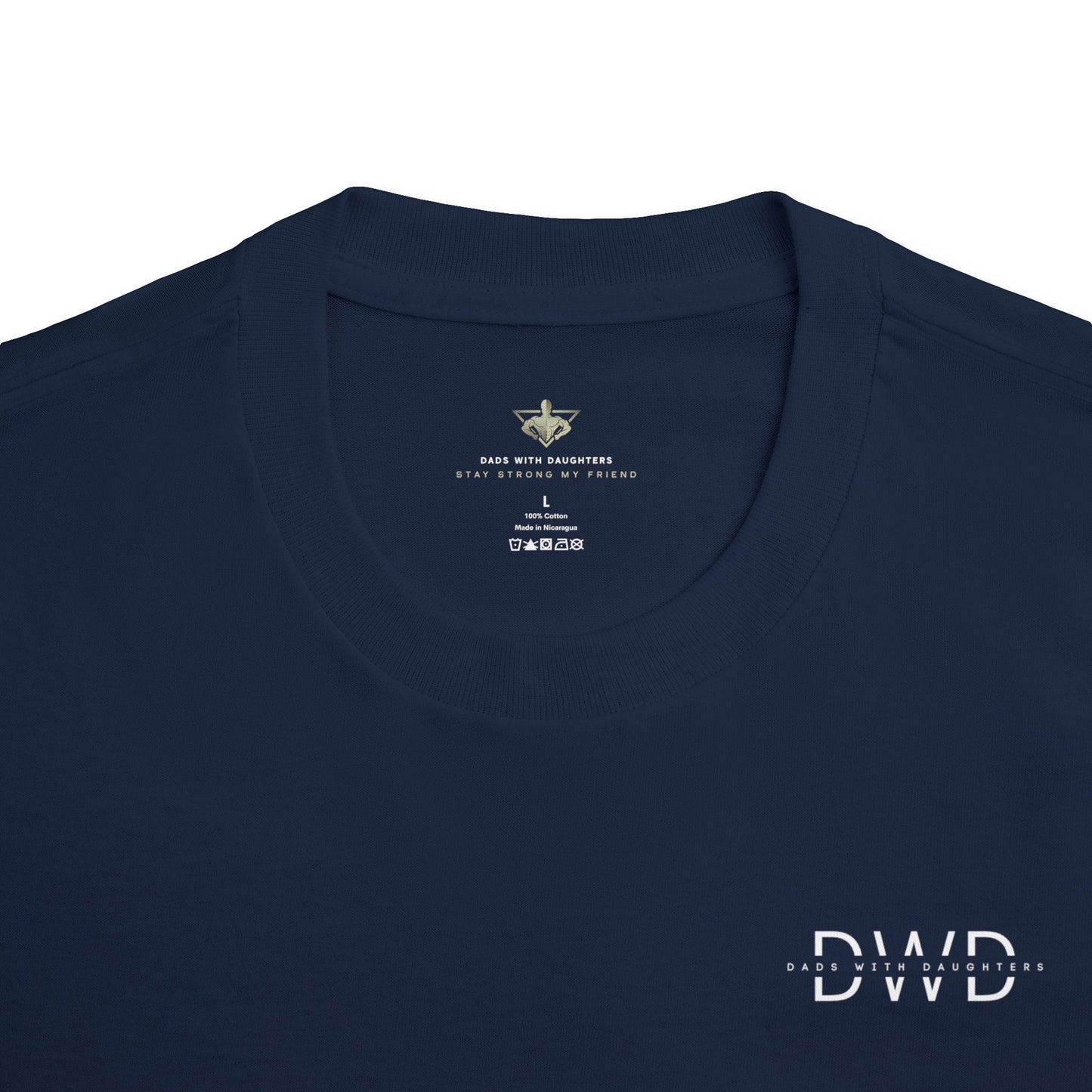 T-Shirt for Dads Who Lead by Example - Lead Strong Live Strong - Raising Strength, One Rep at a Time
