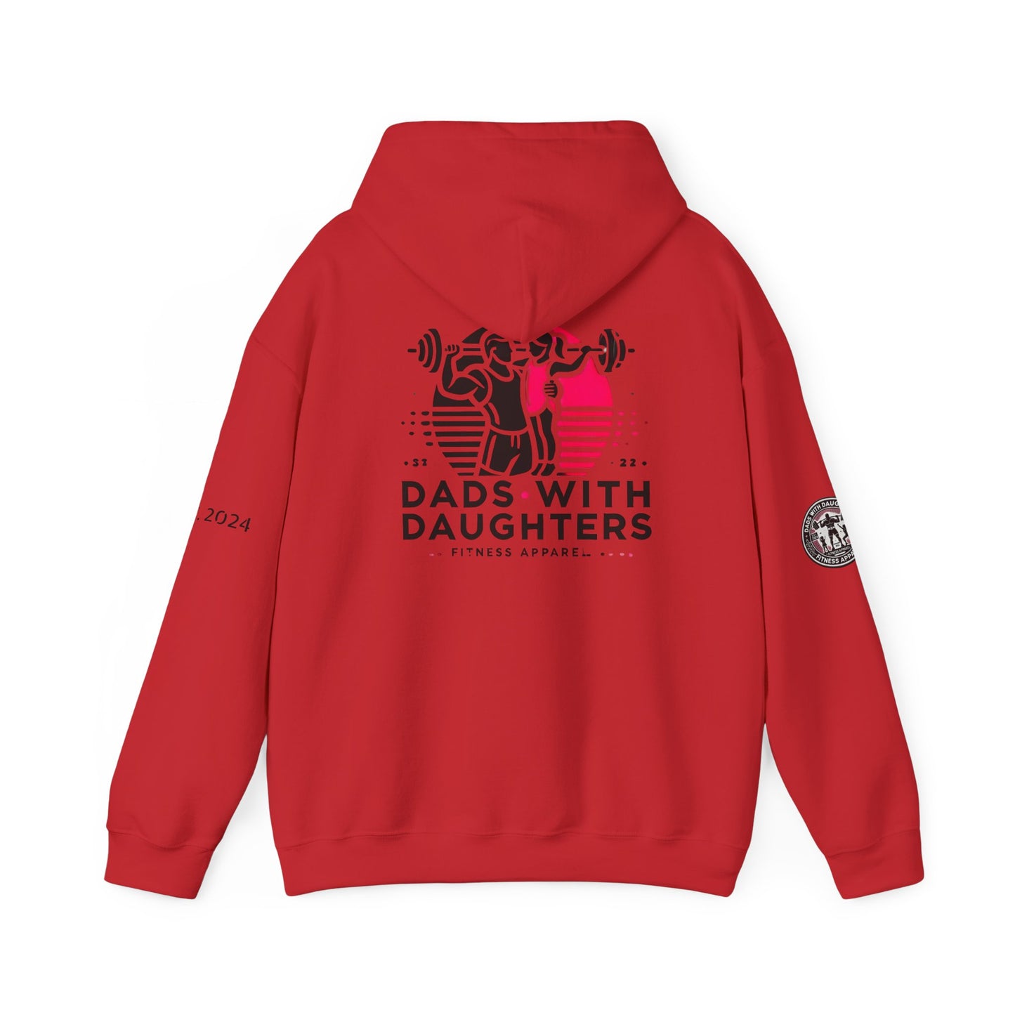 Dad Hoodie 'Strong in All Seasons' Heavy Blend Sweatshirt