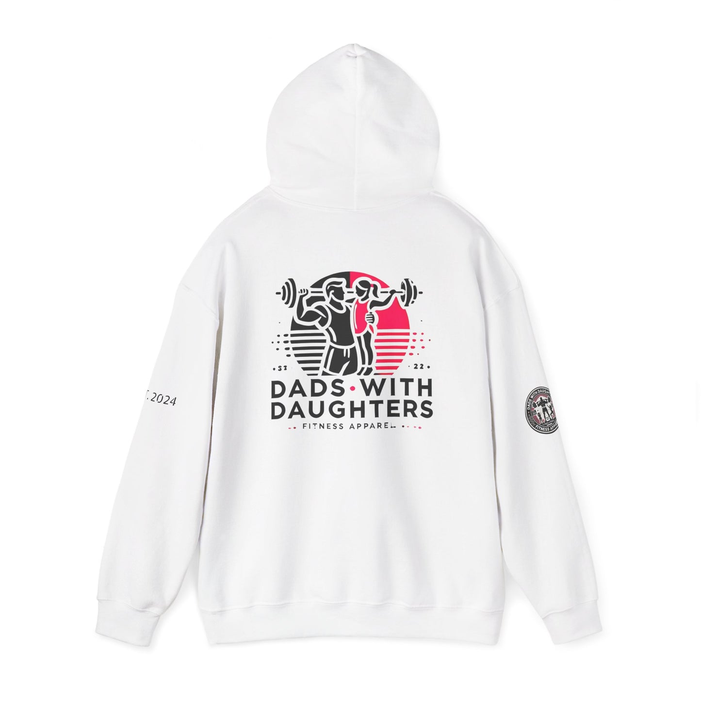 Dad Hoodie 'Strong in All Seasons' Heavy Blend Sweatshirt