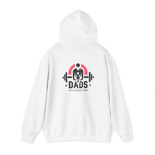 Gildan-Dads with Daughters Hoodie - Heavy Blend™ Sweatshirt