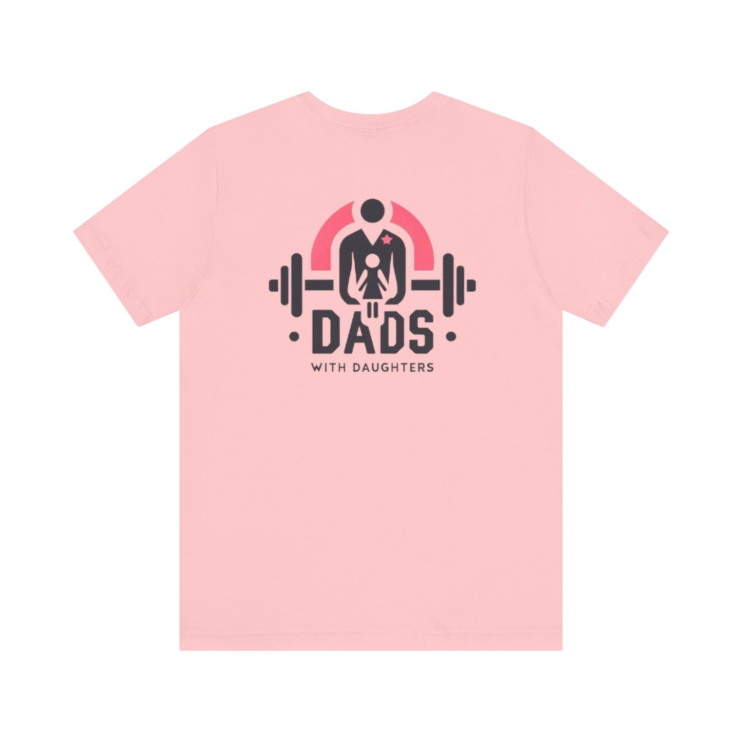 Bella Canvas-Dads with Daughters Jersey Short Sleeve T-Shirt