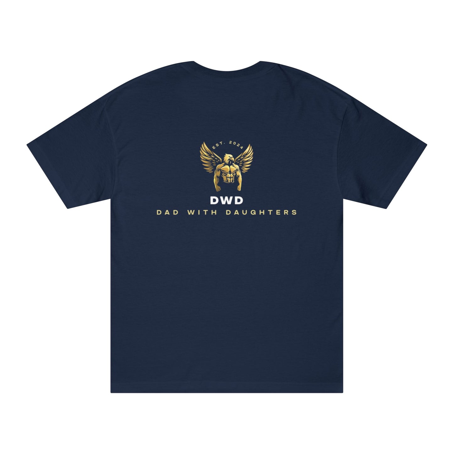 T-Shirt for Dads Who Lead by Example - Lead Strong Live Strong - Raising Strength, One Rep at a Time