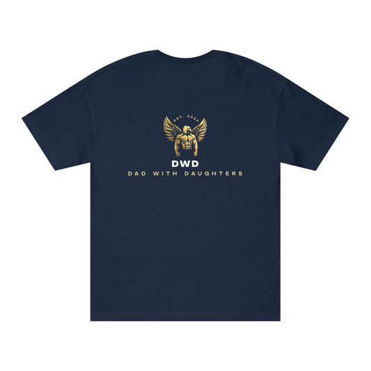 T-Shirt for Dads Who Lead by Example - Lead Strong Live Strong - Raising Strength, One Rep at a Time