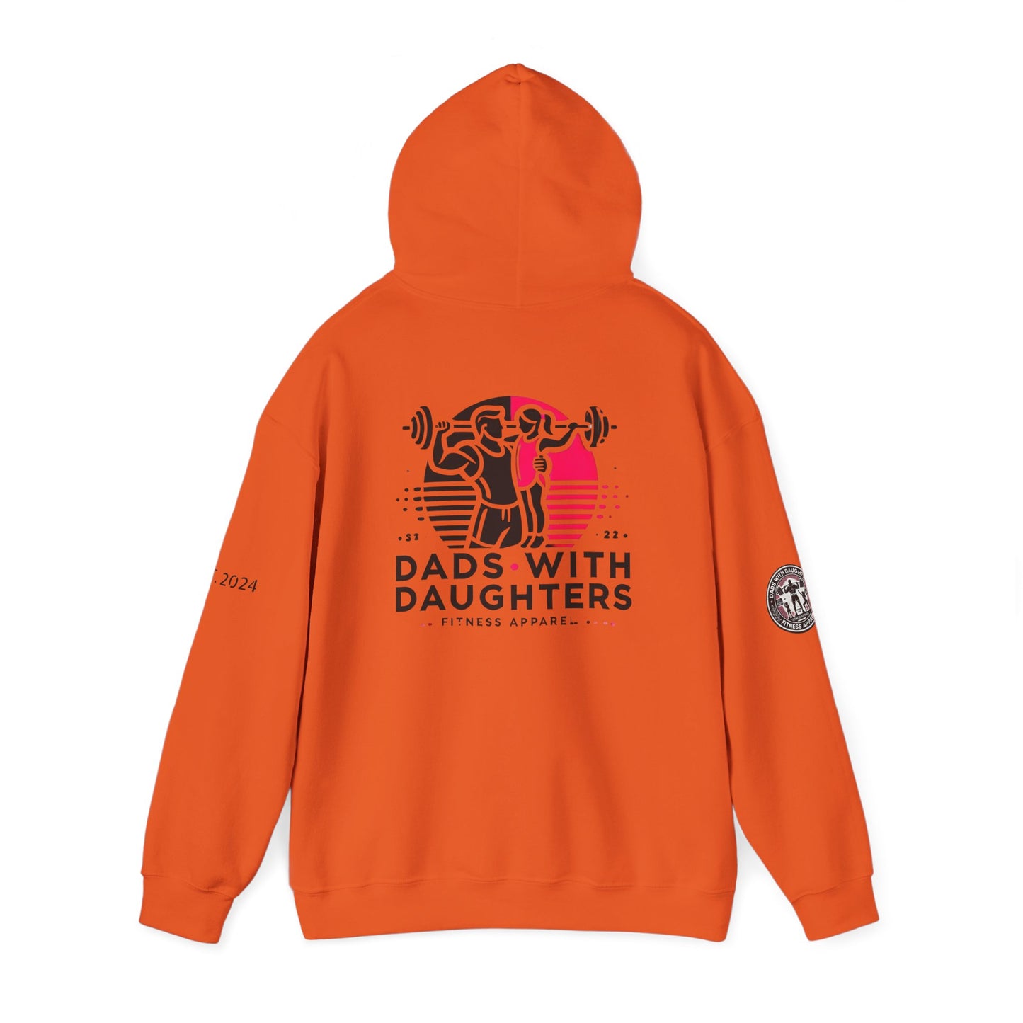 Dad Hoodie 'Strong in All Seasons' Heavy Blend Sweatshirt
