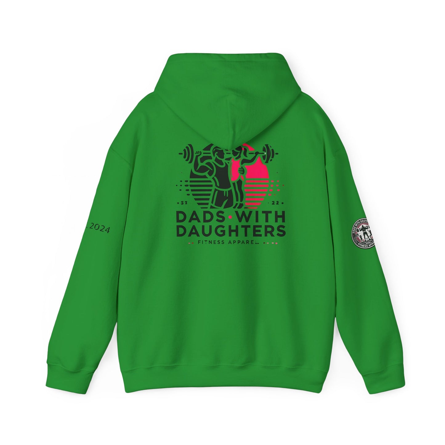 Dad Hoodie 'Strong in All Seasons' Heavy Blend Sweatshirt