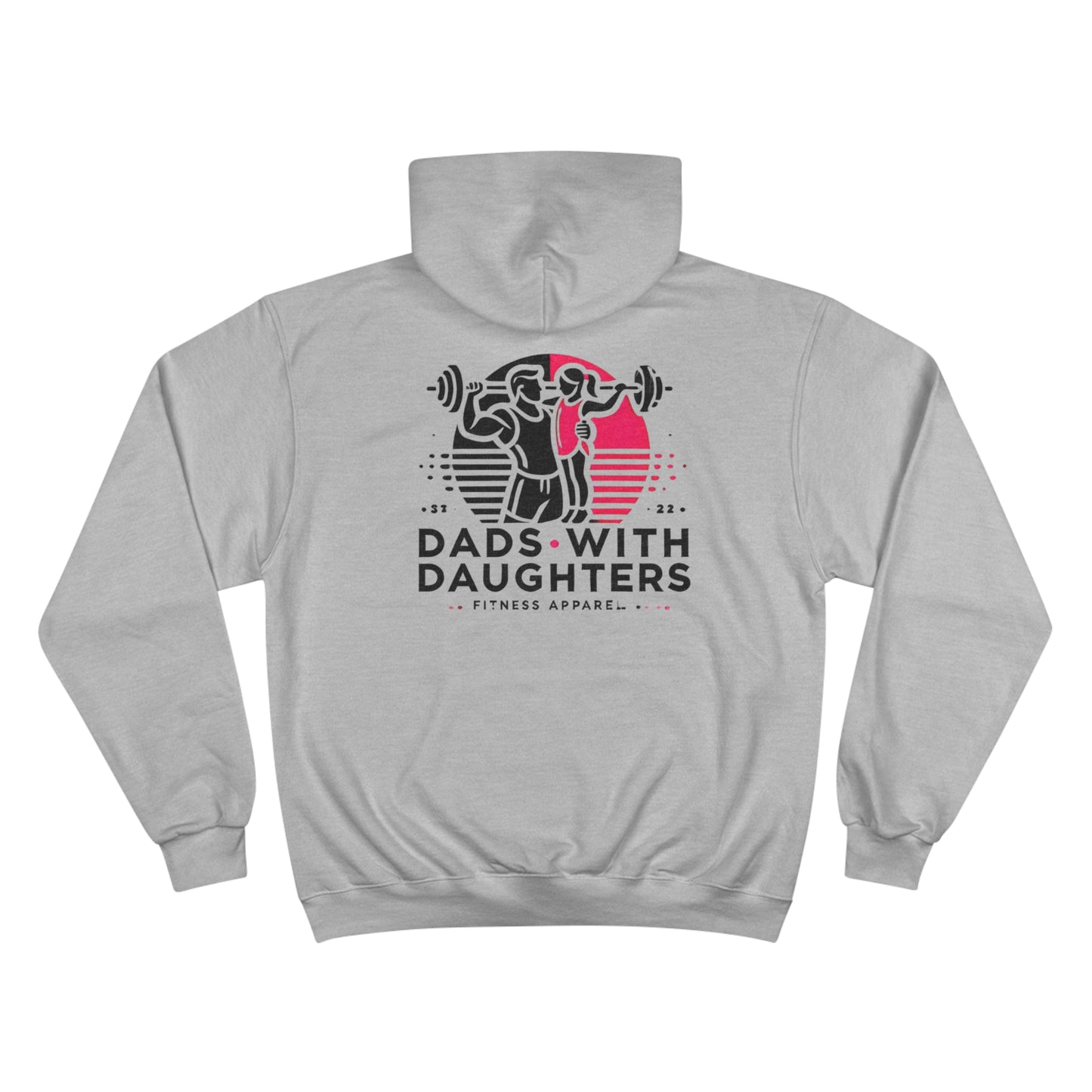 Champion-Dads with Daughters Champion Hoodie - Fitness Apparel for Fathers